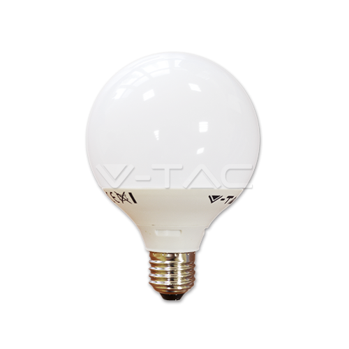 LED Крушка - 10W E27 G95 Глобус Топло Бяла Светлина Димируема