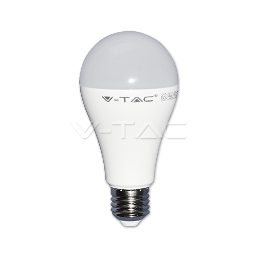 LED Крушка - 14W E27 A65 Термо Пластик Топла Бяла Светлина