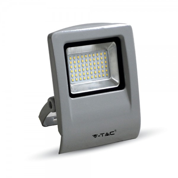 30W LED Прожектор SMD Сиво Тяло SMD Топло Бяла Светлина