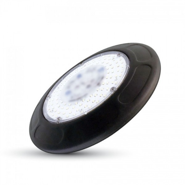 150W LED Камбана UFO Черно Тяло Неутрално Бяла Светлина
