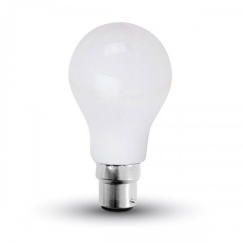 LED Крушка - 15W A65 B22 200'D Пластик Топло Бяла Светлина