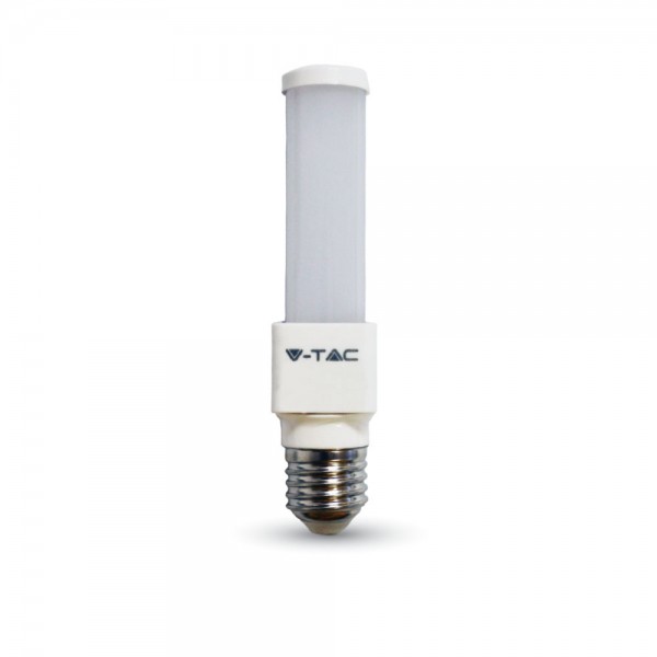 LED Крушка - 6W E27 PL Топло Бяла Светлина