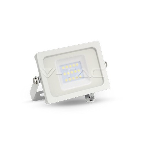 10W LED Сензор Прожектор Бяло Тяло